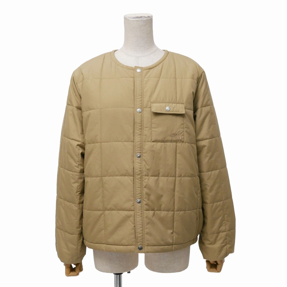 ■美品■THE NORTH FACE ザ・ノースフェイス メドウウォームジャケット(キッズ) ジャケット サイズ160 キッズ 中綿 ノーカラー ブルゾン ブランド古着【中古】20260318/RA8434