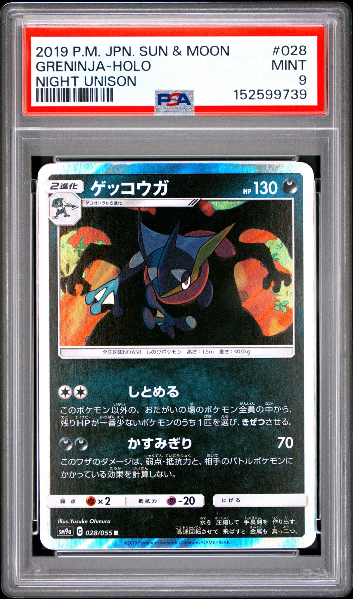ゲッコウガ R [SM9a 028/055](強化拡張パック「ナイトユニゾン」)