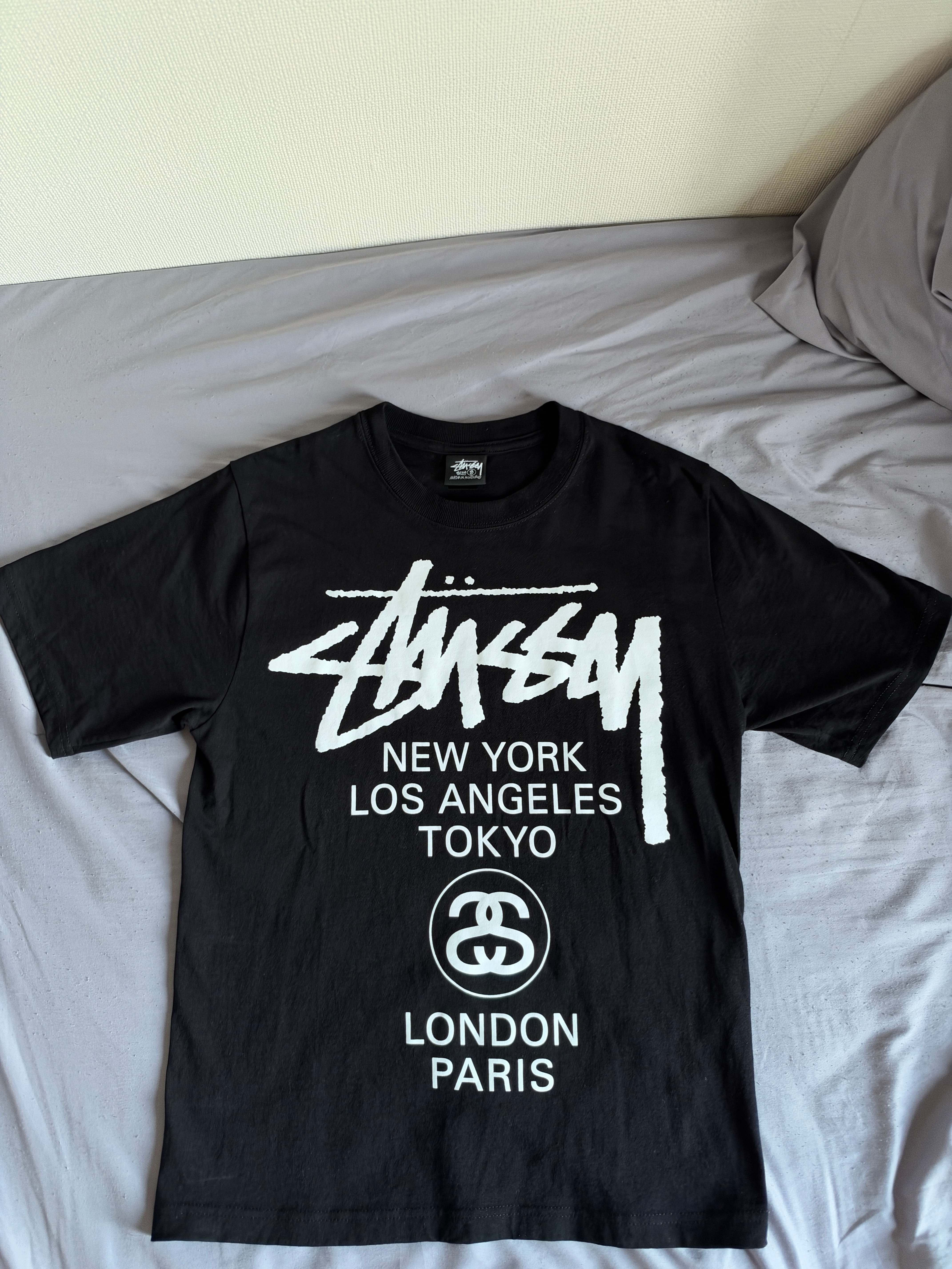 Stussy World Tour Tee "Black" (2025/2026) 3903962