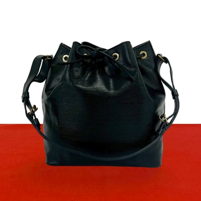 LOUIS VUITTON ルイヴィトン プチ ノエ エピ レザー ショルダーバッグ ブラック
57760