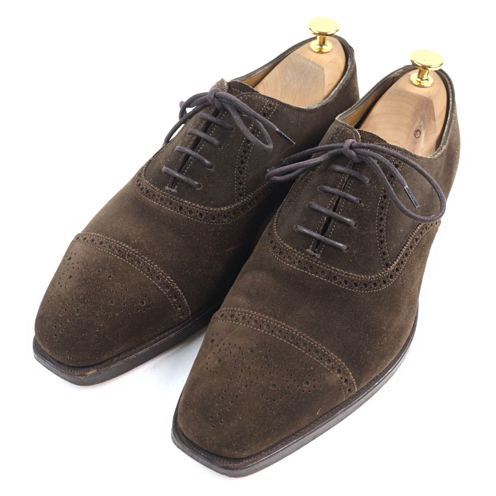 美品 エドワードグリーン
レザーシューズ CADOGAN カドガン ブラウン メンズ 8.5