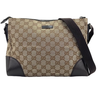 グッチ GUCCI GGキャンバス ショルダーバッグ【中古】