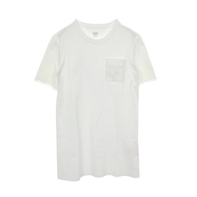 エルメス HERMES Palefroi ワンピース 衣料品 トップス コットン ホワイト レディース ホワイト系 【中古】