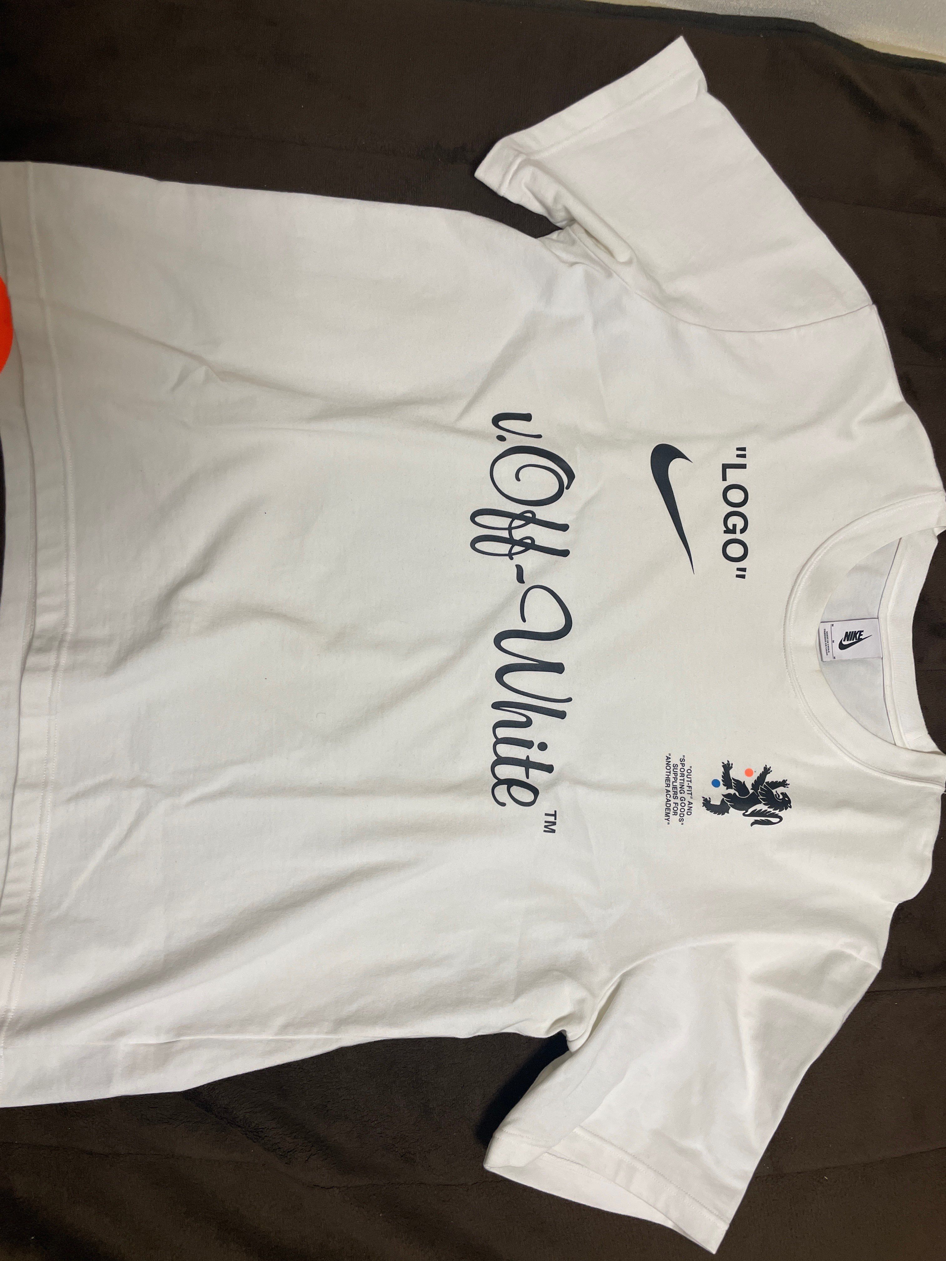 OFF-WHITE / Nikelab Mercurial NRG X Tee "White"