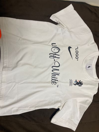 OFF-WHITE / Nikelab Mercurial NRG X Tee "White"