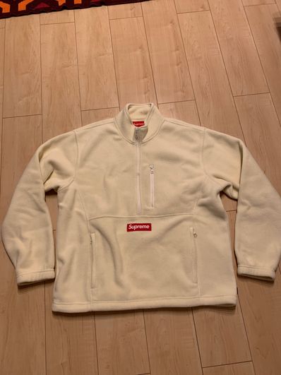 Supreme Polartec Half Zip Pullover "Natural"