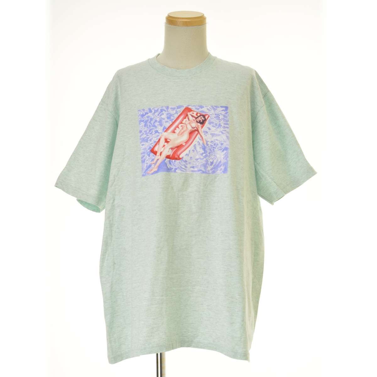 Supreme Float Tee "Heather Blue"