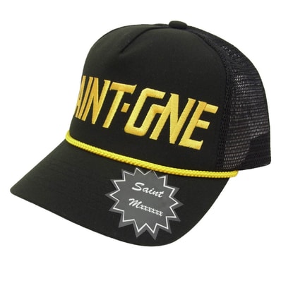 Saint Mxxxxxx Mesh Cap Saint One "Black"