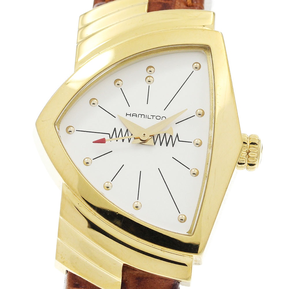★箱・保 ハミルトン ベンチュラ H241010511 レディース 【中古】