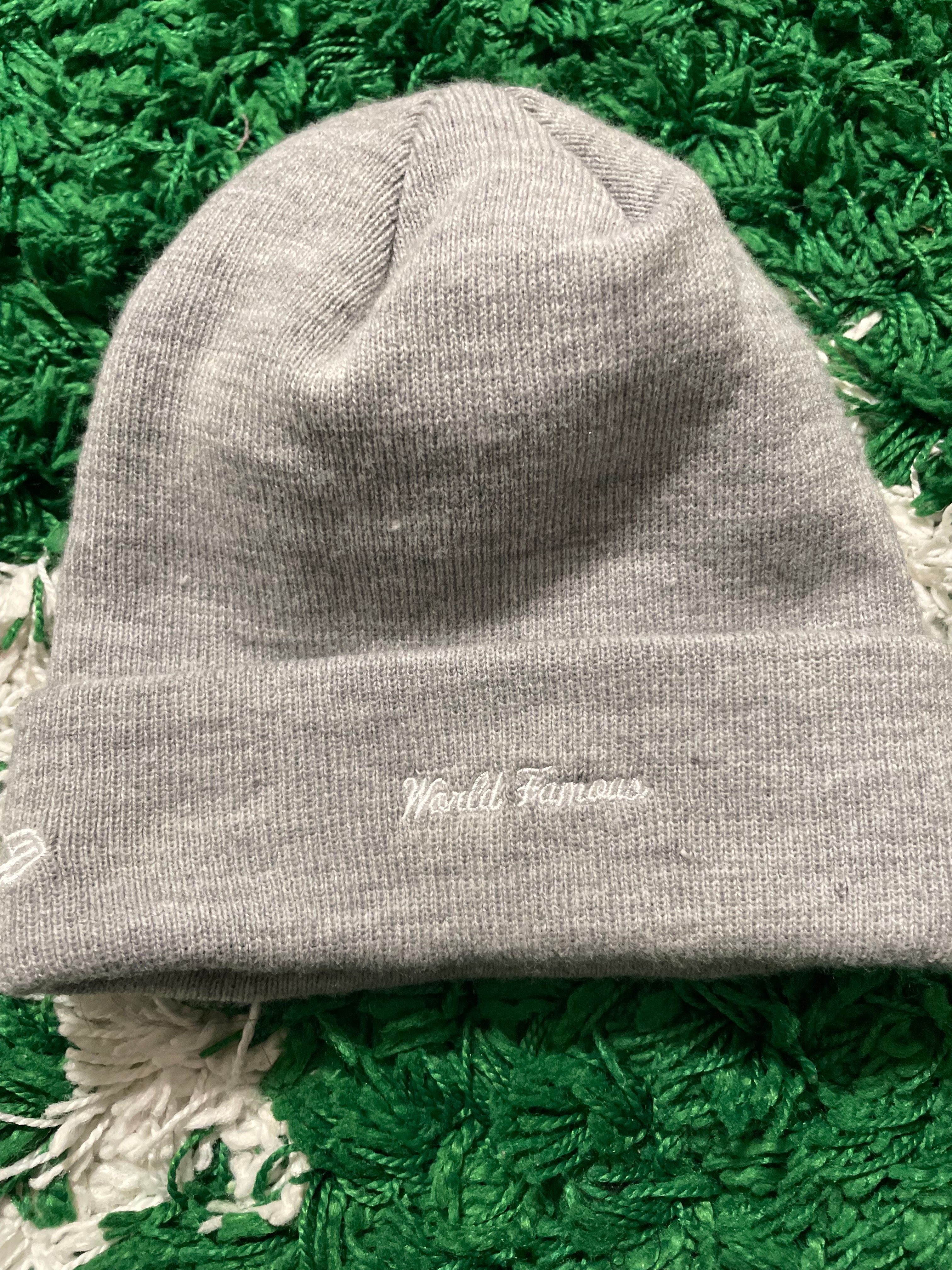Supreme New Era Box Logo Beanie "Heather Grey"