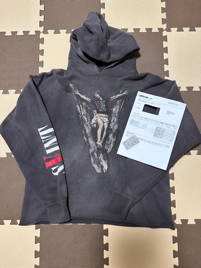 SAINT Mxxxxxx 22SS VLONE HOODIE "Black"