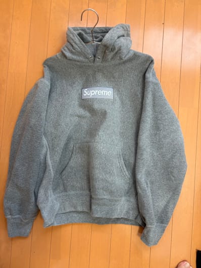 Supreme Box Logo Hooded Sweatshirt "Heather Grey" (24FW)