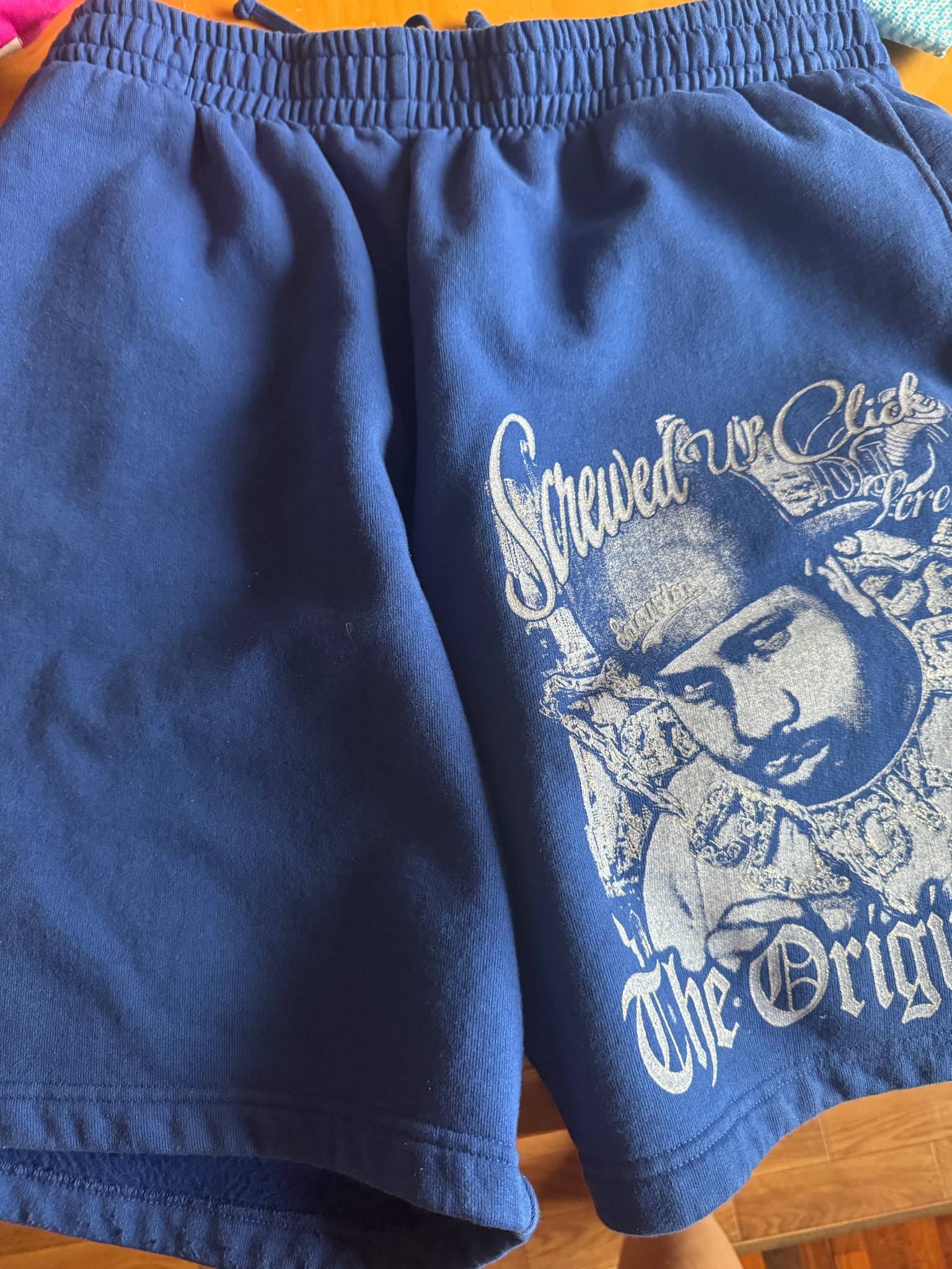 Supreme x DJ Screw Sweatshort "Royal"