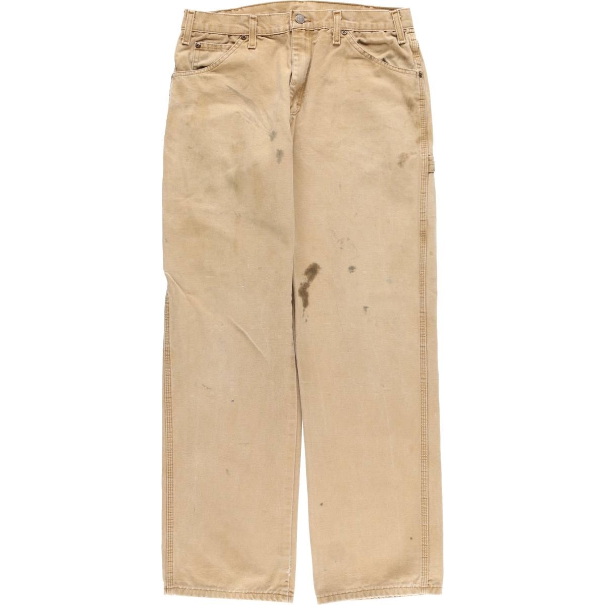 古着 ディッキーズ Dickies ダックペインターパンツ メンズw32相当/eaa604372
