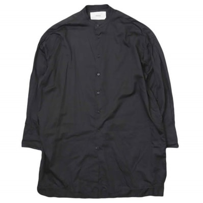 TODAYFUL トゥデイフル 23AW Standcollar Over Shirts スタンドカラーオーバーシャツ 12120418 Free IDG ダークネイビー 長袖 トップス g28469
