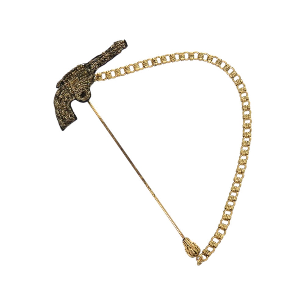 ドルチェアンドガッバーナ  ジュエルガン   メタル  ゴールド