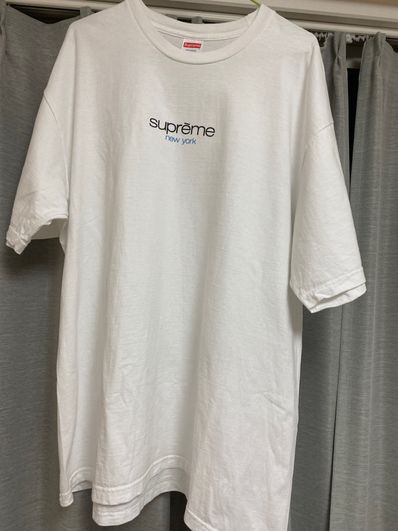 Supreme Classic Logo Tee "White"
