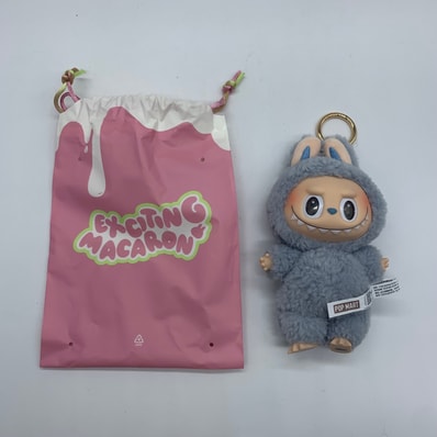 POP MART THE MONSTERS (LABUBU) Exciting Macaron Plush Series SEA SALT COCONUT