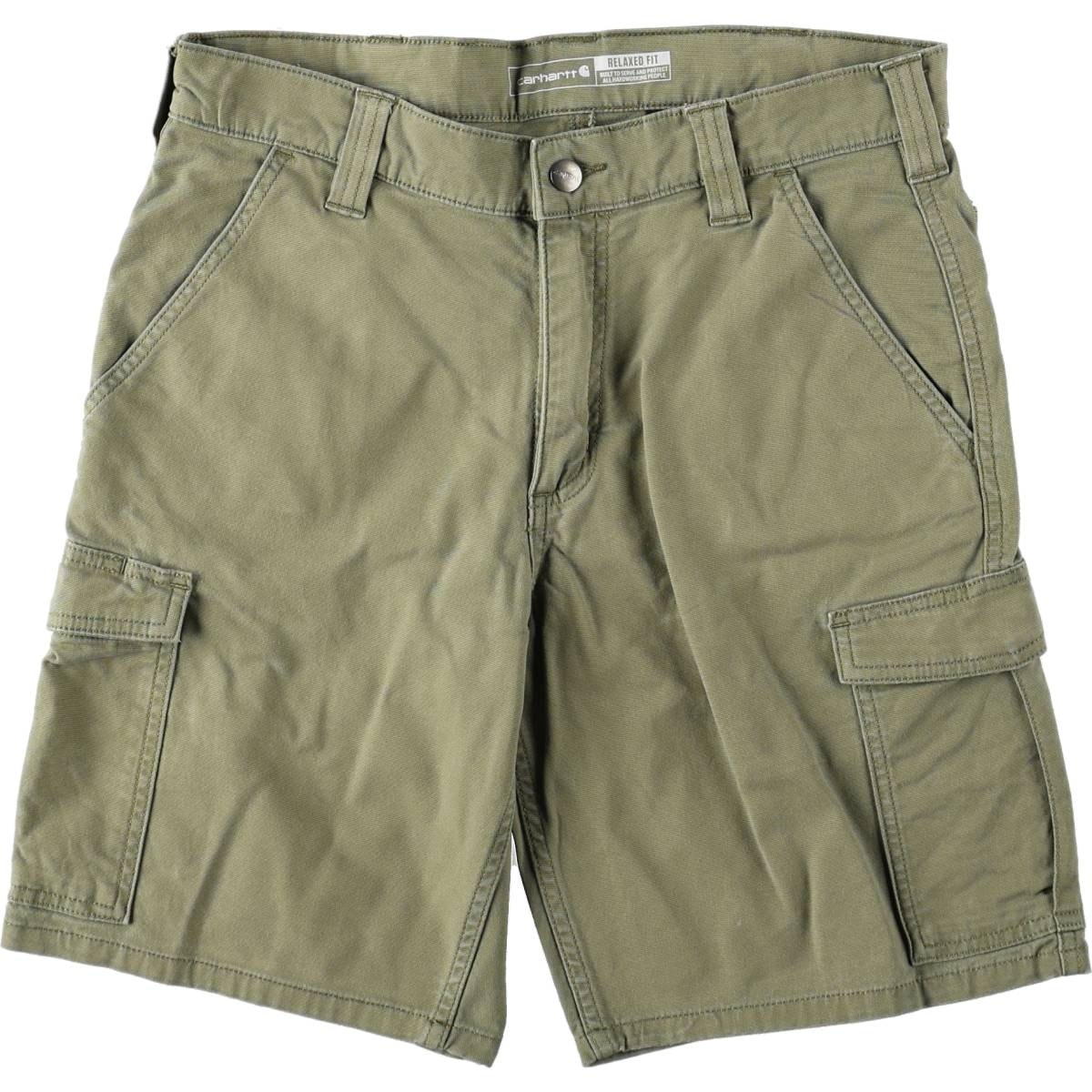 古着 カーハート Carhartt RELAXED FIT ダック カーゴショーツ ショートパンツ メンズw31相当/eaa669714