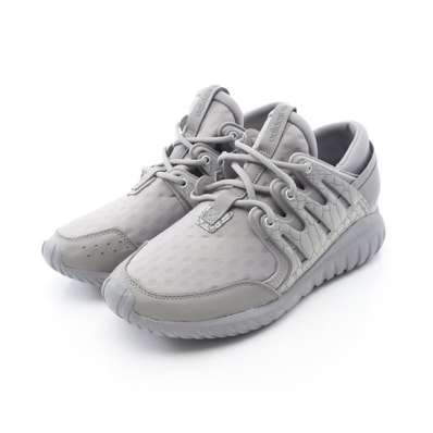 アディダス adidas TUBULAR NOVA スニーカー 靴 レザー ファブリック メンズ グレー系 S32009 【中古】