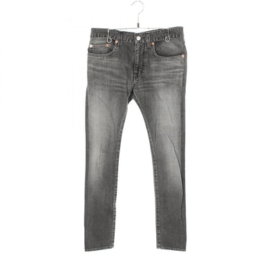 バレンシアガ BALENCIAGA デニムパンツ 衣料品 ボトムス コットン レディース グレー系 【中古】