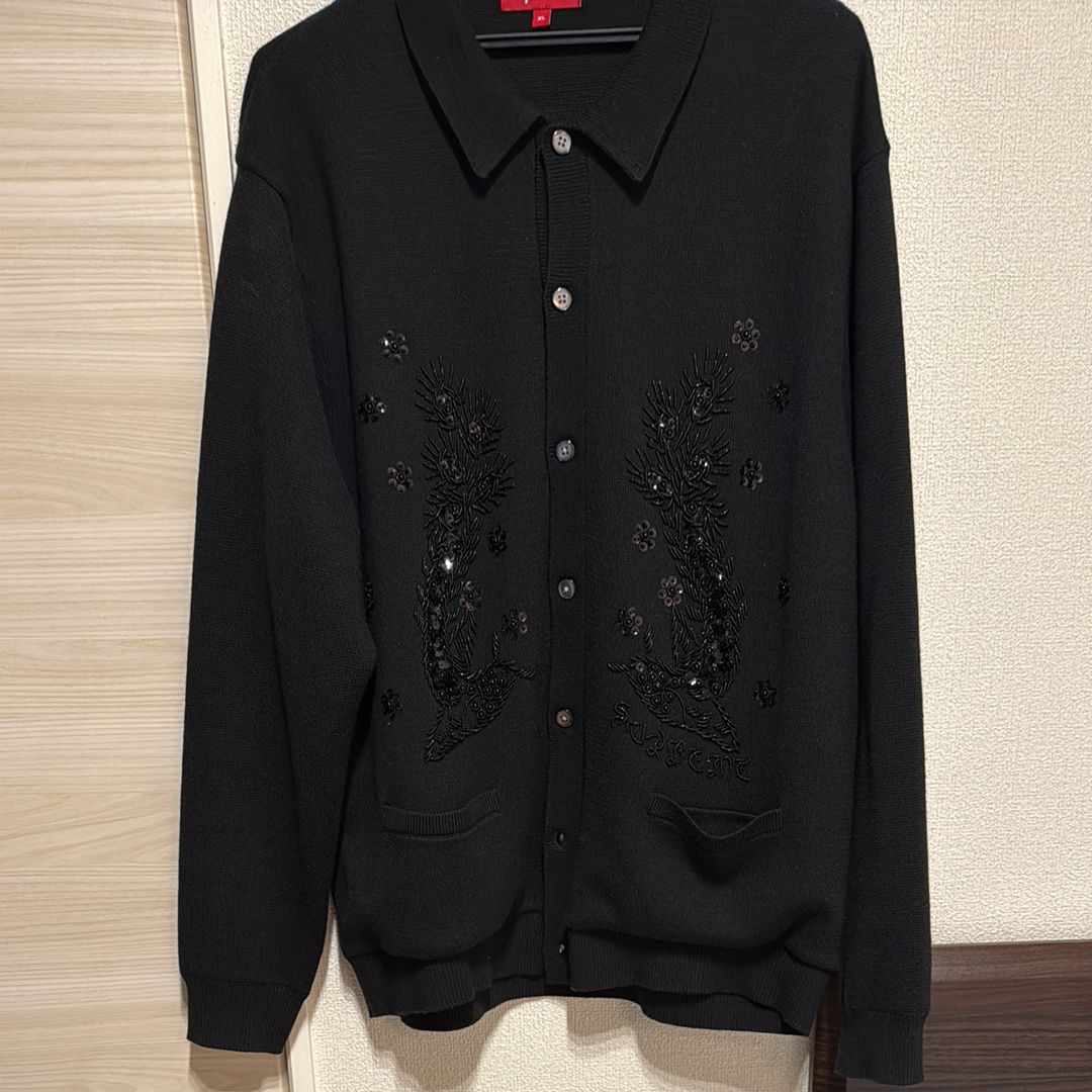 Supreme Beaded Applique Cardigan 