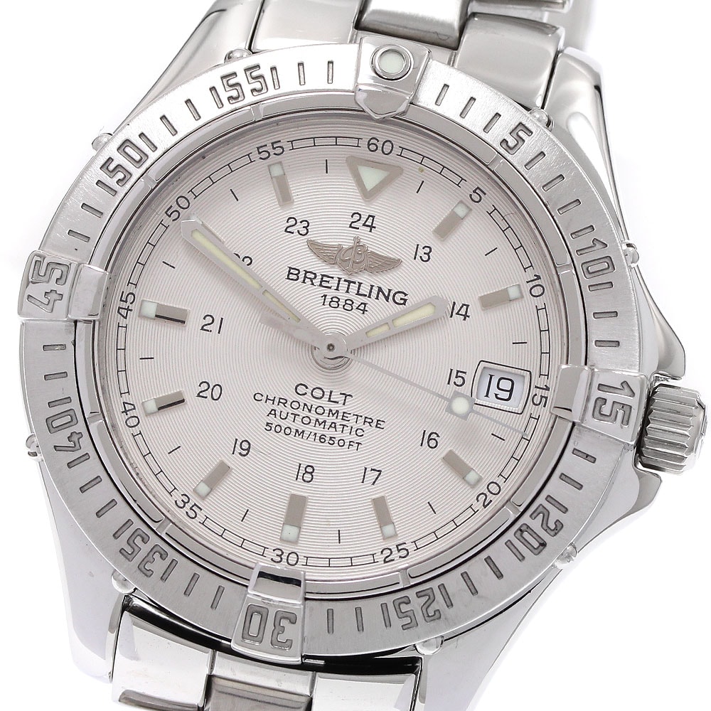 ★保 ブライトリング コルトオーシャン デイト A17350 メンズ 【中古】