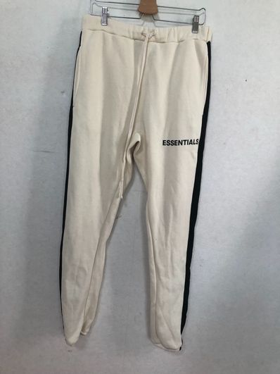 FEAR OF GOD Essentials Side Stripe Sweatpants "Cream"