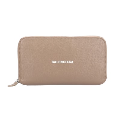 バレンシアガ コンチネンタルウォレット キャッシュ 長財布 レザー 594290 レディース BALENCIAGA 中古
