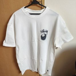 てなグッズや Stussy Nike L 8 Ball T-Shirt White ナイキ Tシャツ