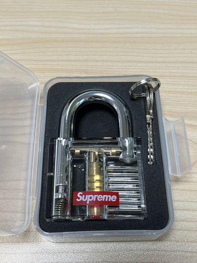Supreme Transparent Lock "Clear"