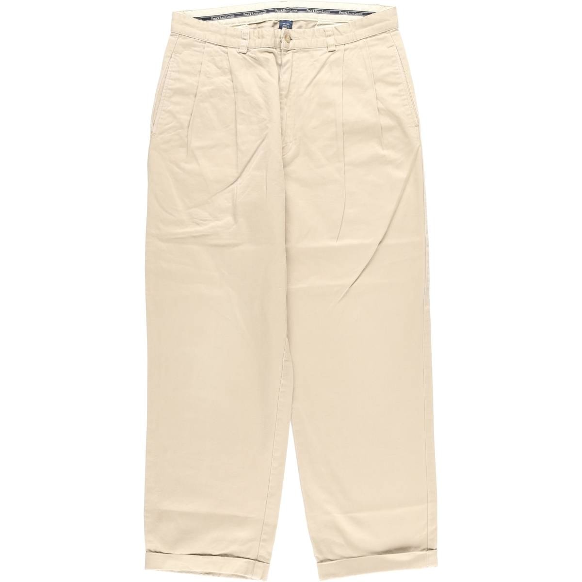 古着 ラルフローレン Ralph Lauren POLO RALPH LAUREN HAMMOND PANT ツータック チノパンツ メンズw33相当/eaa480647