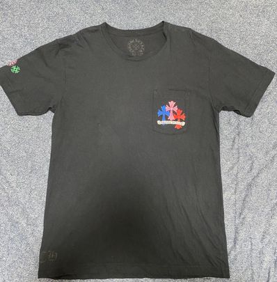 Chrome Hearts Multi Color Cross Cemetery T-Shirt "Black"