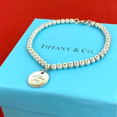 TIFFANY&Co. ティファニー I LOVE YOU タグ シルバー925 ブレスレット シルバー
26381