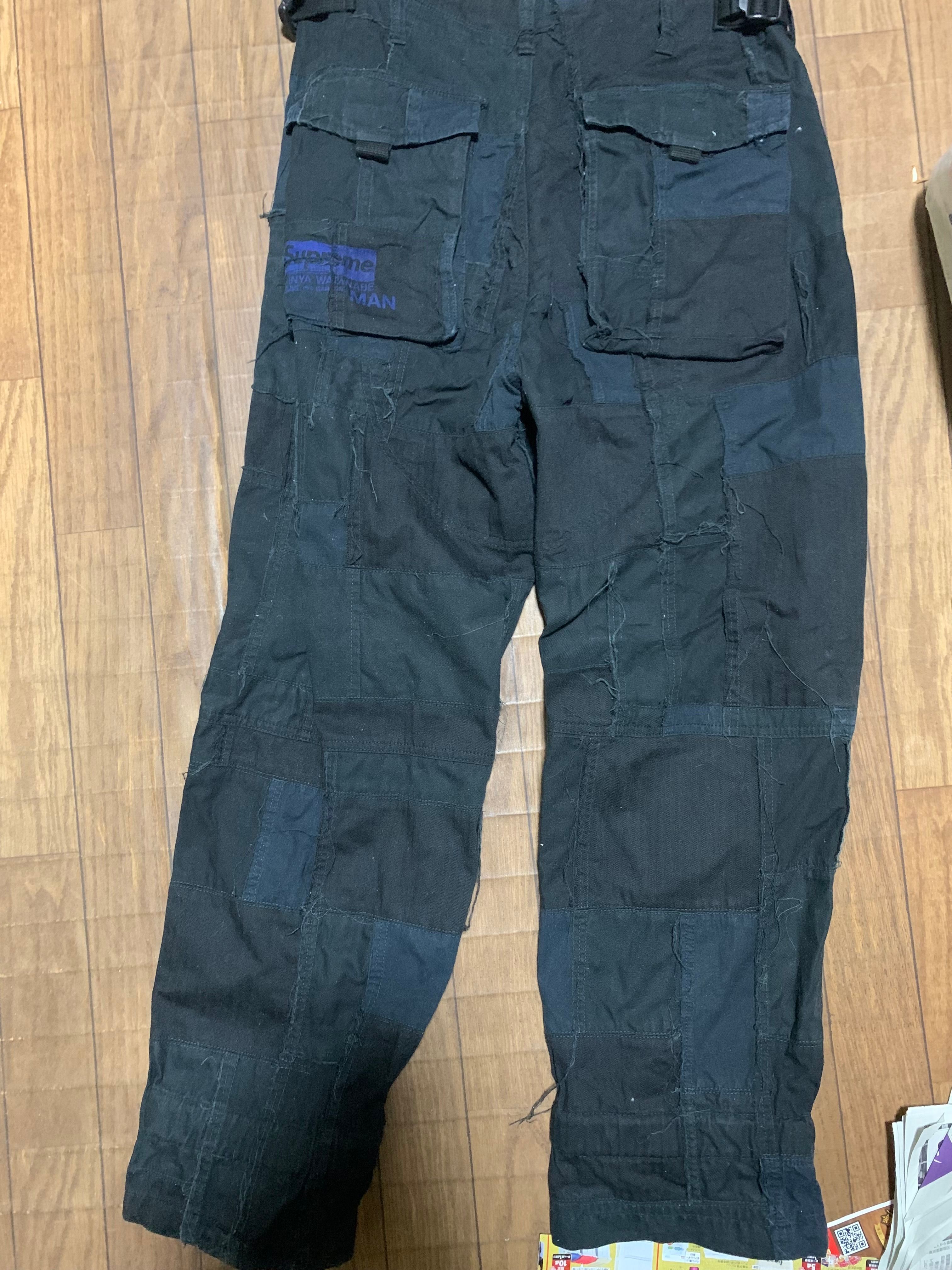Supreme / JUNYA WATANABE COMME des GARCONS MAN Patchwork Cargo Pant "Black"