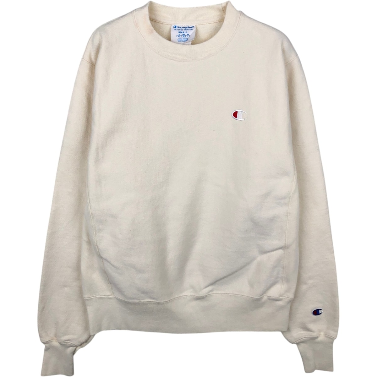 古着 チャンピオン Champion REVERSE WEAVE リバースウィーブ ワンポイントロゴスウェットシャツ トレーナー メンズS相当/eaa650318