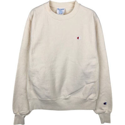 古着 チャンピオン Champion REVERSE WEAVE リバースウィーブ ワンポイントロゴスウェットシャツ トレーナー メンズS相当/eaa650318