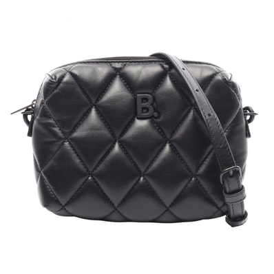 バレンシアガ BALENCIAGA カメラバッグ ショルダーバッグ バッグ レザー レディース ブラック系 616060 【中古】