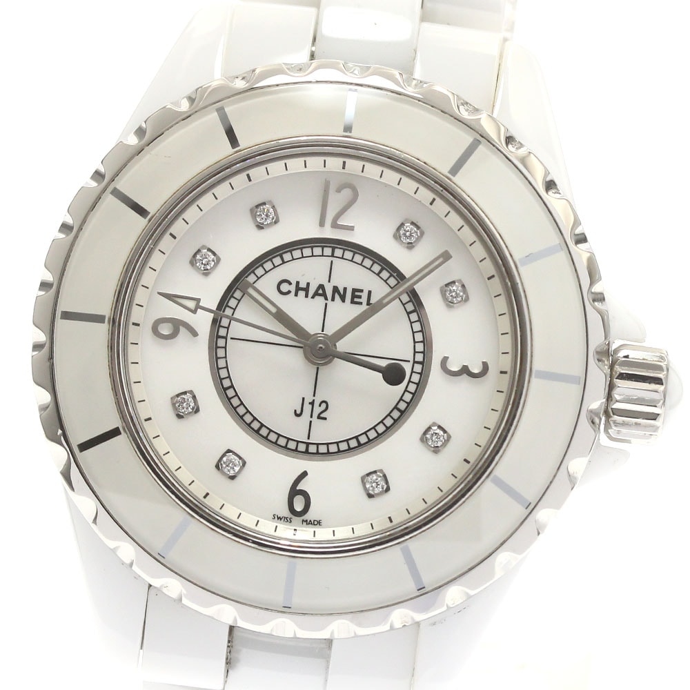 シャネル J12 33ｍｍ  H2422 レディース 【中古】