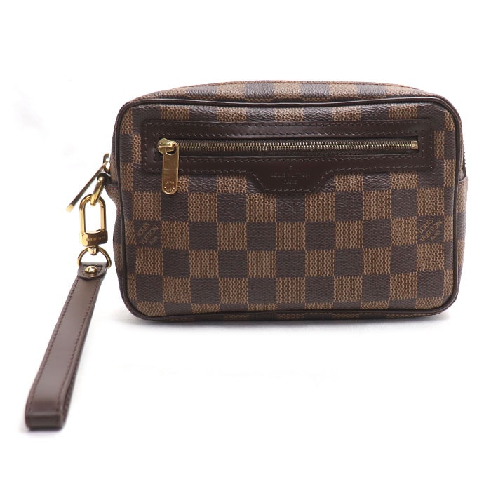 LOUIS VUITTON ルイ・ヴィトン ポシェット ビエ マカオ セカンドバッグ ダミエ ブラウン N61739 TH1077 ユニセックス【中古】