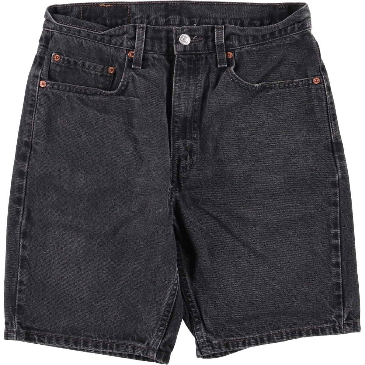 古着 00年代 リーバイス Levi's 505 REGULAR FIT 34505-1865 ブラックデニムショーツ ショートパンツ メンズw31相当/eaa573933