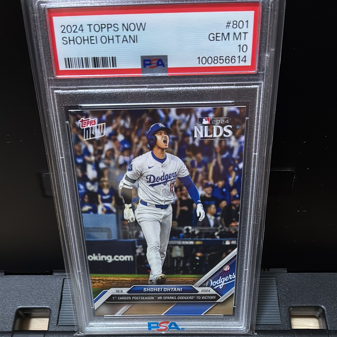 大谷翔平 [801](2024 MLB トップスナウカード「1/1 デュアルベースレリック」)