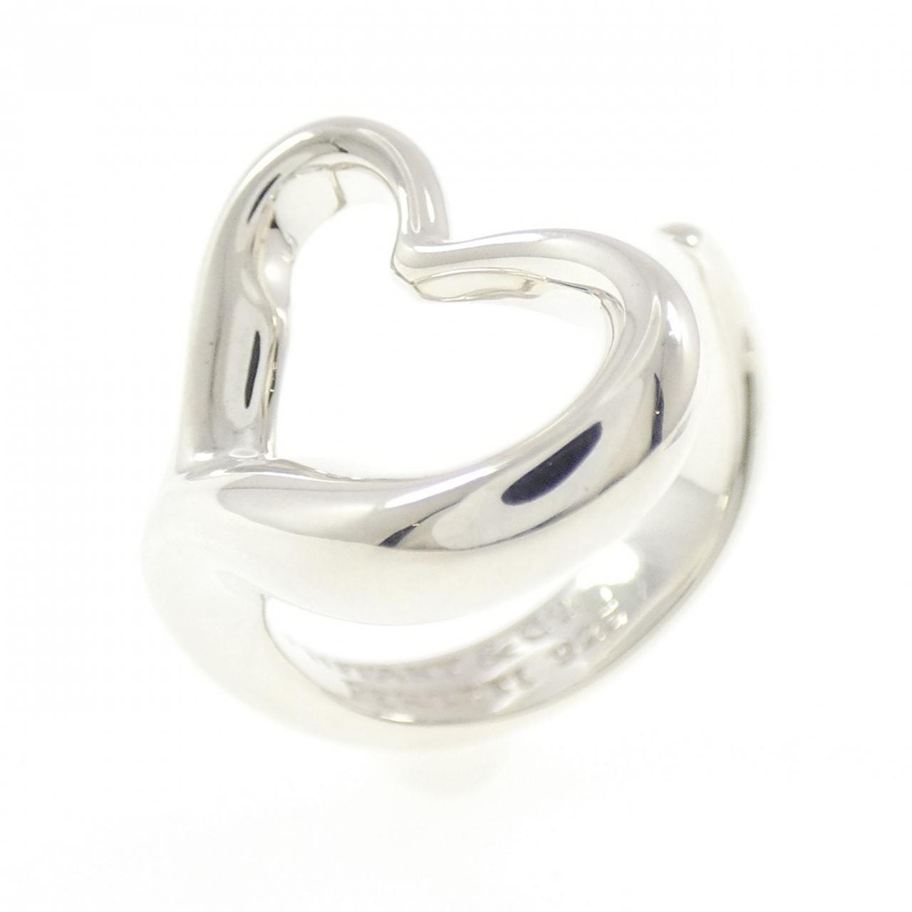 ティファニー オープンハート リング