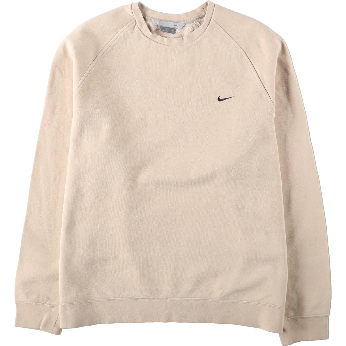 古着 90~00年代 ナイキ NIKE ワンポイントロゴスウェットシャツ トレーナー メンズXL相当/eaa680274