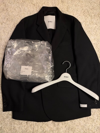 WTAPS Academy / Jacket / Poly. Twill "Black"