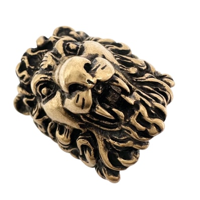 グッチライオンヘッド リング・指輪 メンズ