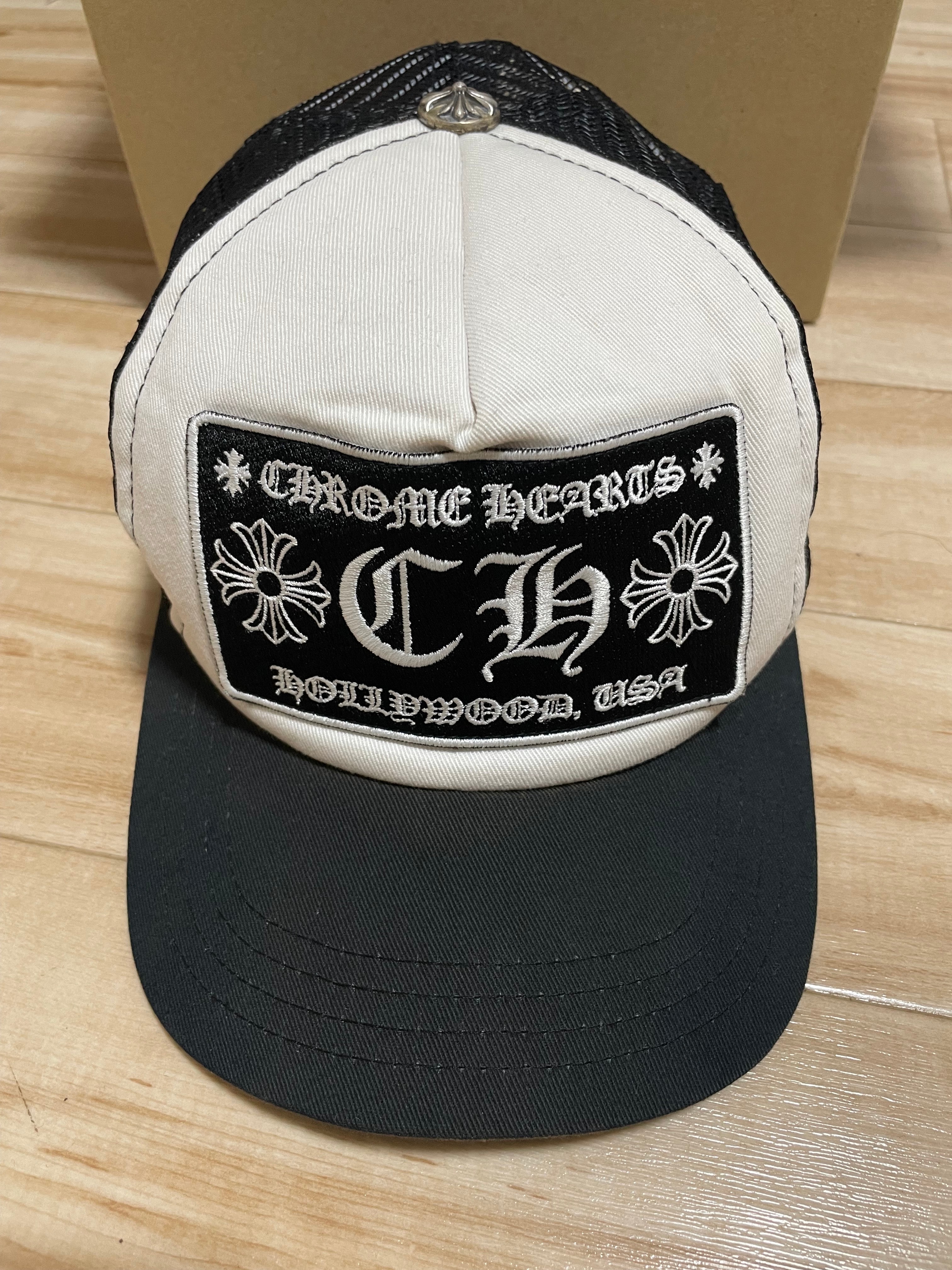Chrome Hearts Trucker Cap CH "Black/White"