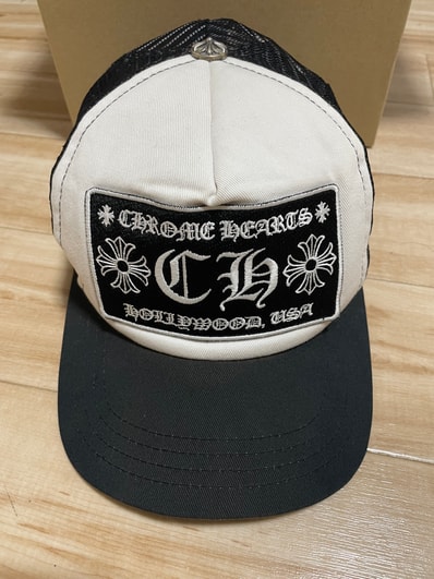 Chrome Hearts Trucker Cap CH "Black/White"