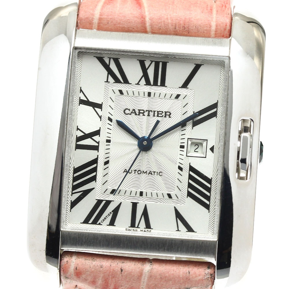☆良品 カルティエ タンク アングレーズ MM メンズ 【中古】
