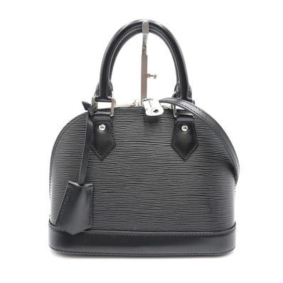 LOUIS VUITTON(ルイ・ヴィトン)アルマBB エピ 2WAY ハンドバッグ ショルダーバッグ ブラック レザー シルバー金具 レディース【中古】